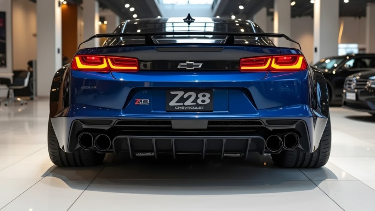 2026 Chevy Camaro Z28 Makes a Comeback With 670HP and Aggressive New Design
