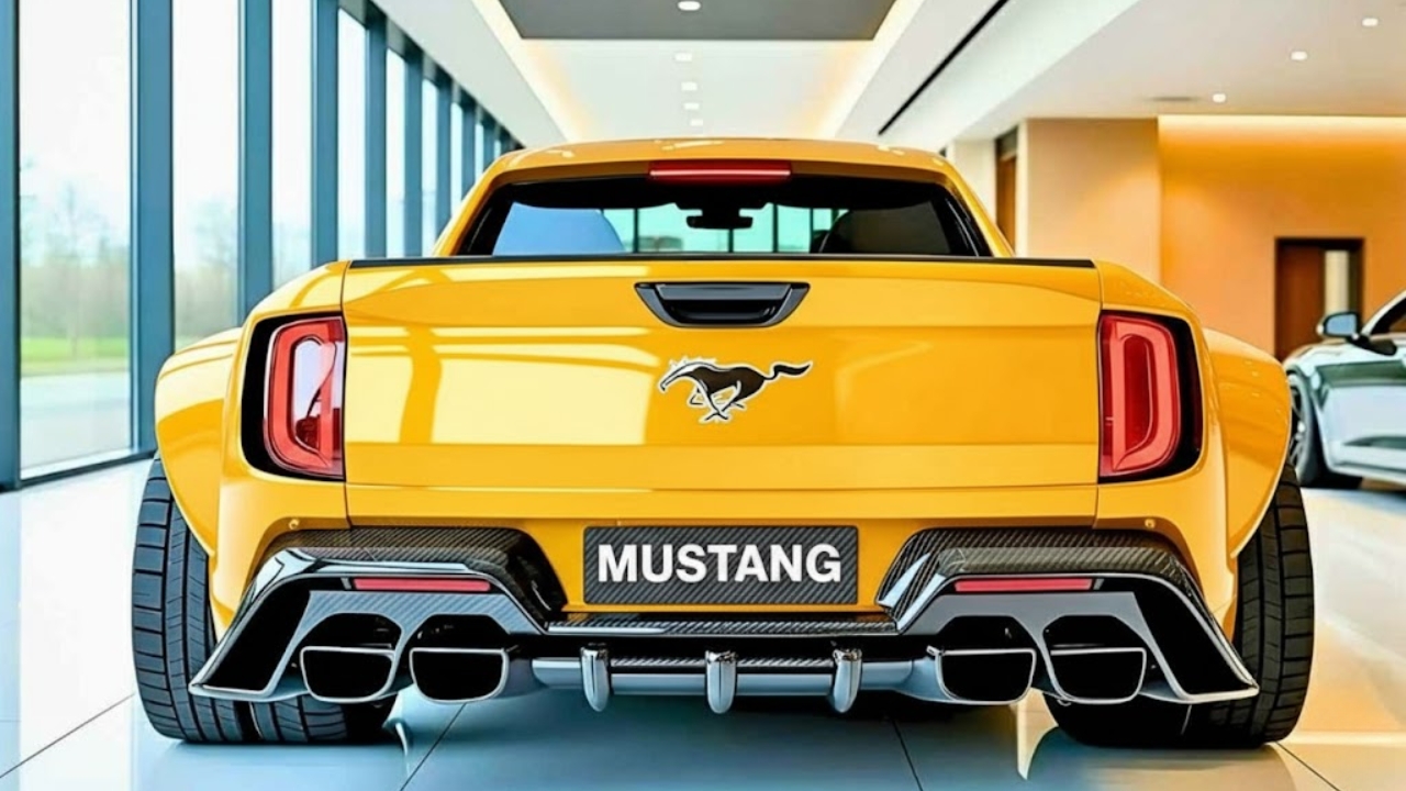 2026 Ford Mustang Pickup: Iconic Muscle Power Meets Modern Utility & Advanced Features