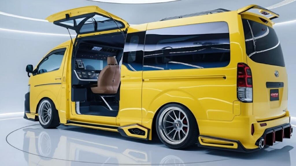 2026 Toyota Hiace Unveiled: New Front Design, Higher Payload Capacity & Optimized Engine for Smoother Performance